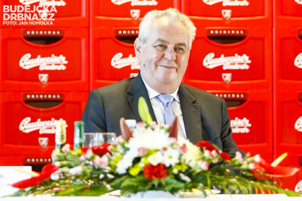 Návštěva prezidenta České republiky v Budějovickém Budvaru