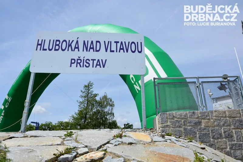 Otevření přístavu v Hluboké nad Vltavou