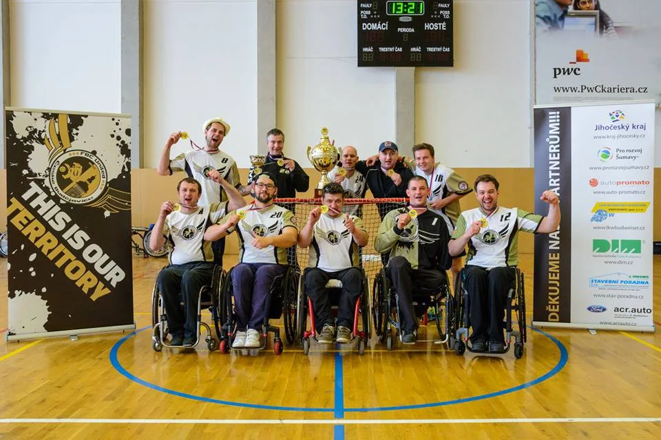 Vozíčkáři United se stali opět mistry republiky!