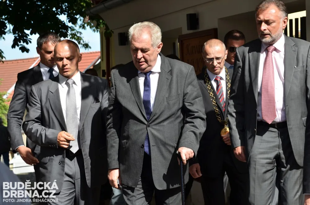 Prezident ve Velešíně