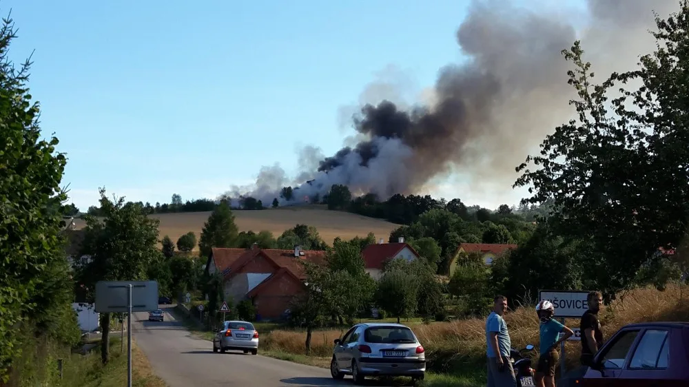 Požár v Nišovicích
