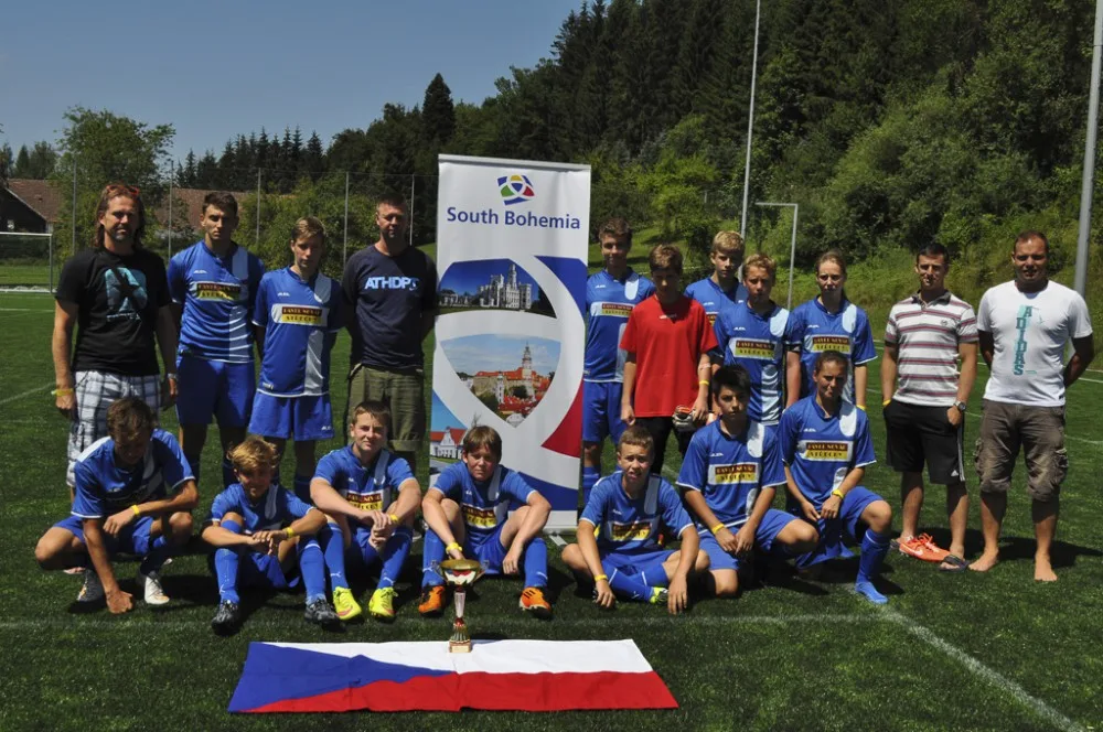 Fotbalový tým starších žáků SKP České Budějovice