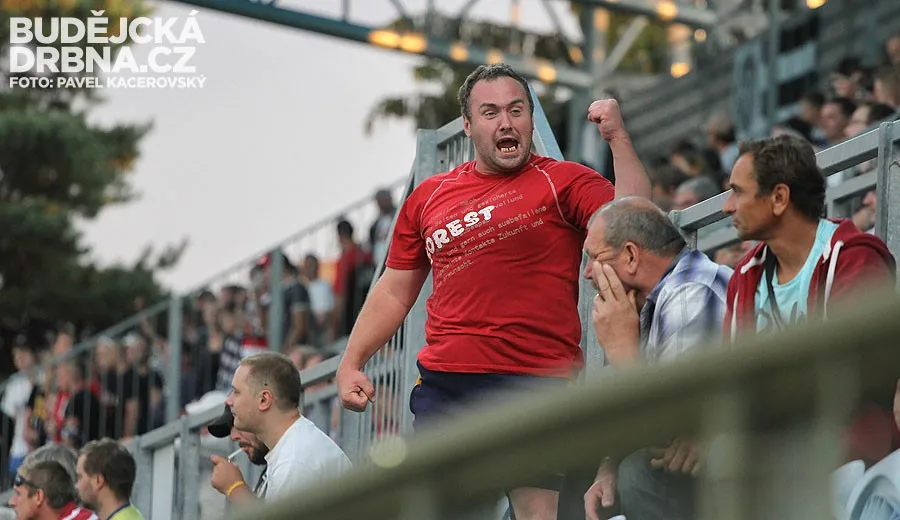Jeden z věrných fanoušků Dynama