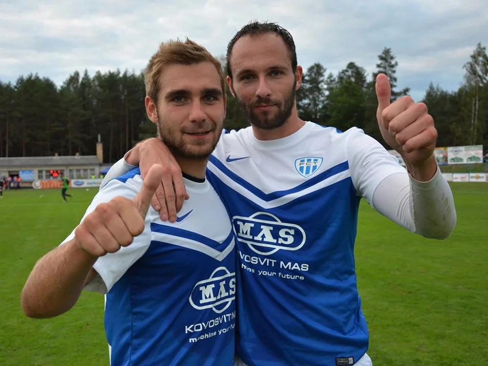 Střelci Martin Sladký a Antonín Presl