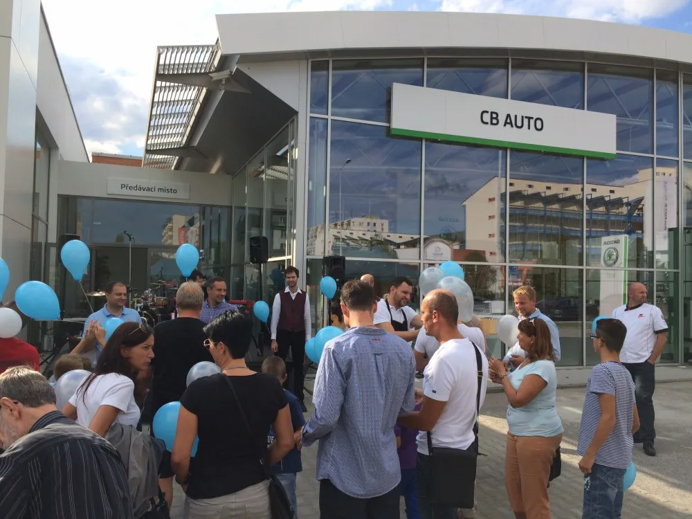 Odhalení nového showroomu
