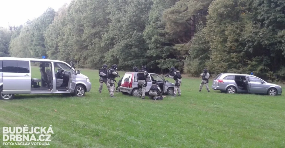 Zásah policistů