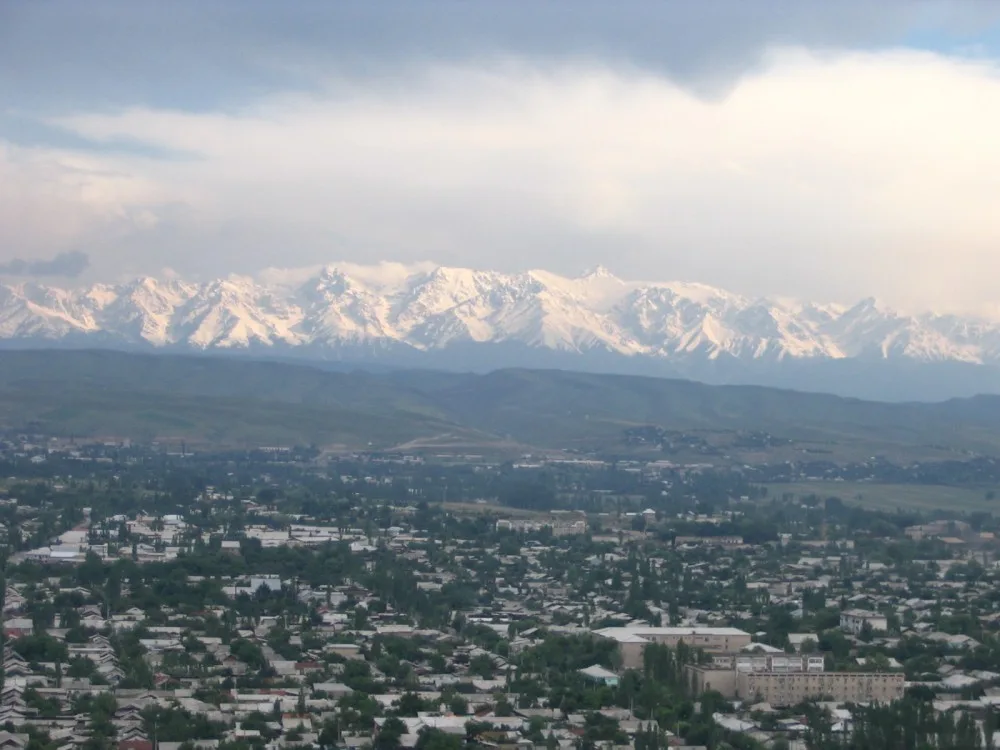 Město Oš je druhé největší v Kyrgyzstánu