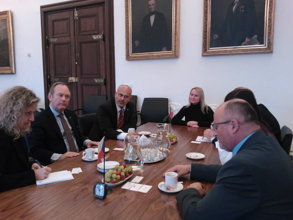 Chilský velvyslanec na návštěvě v Českých Budějovicích