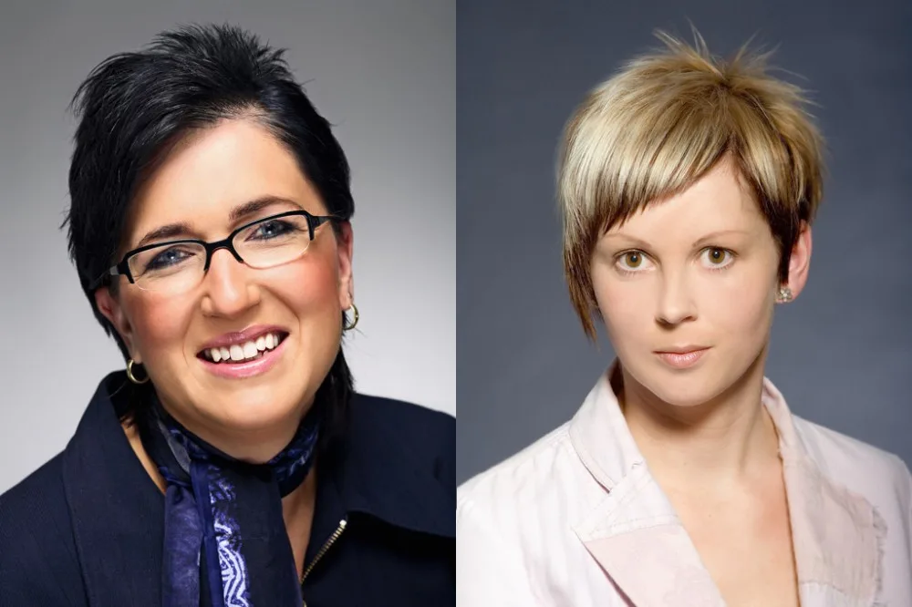 Michaela Bílá Čížková a Anna Větrovská