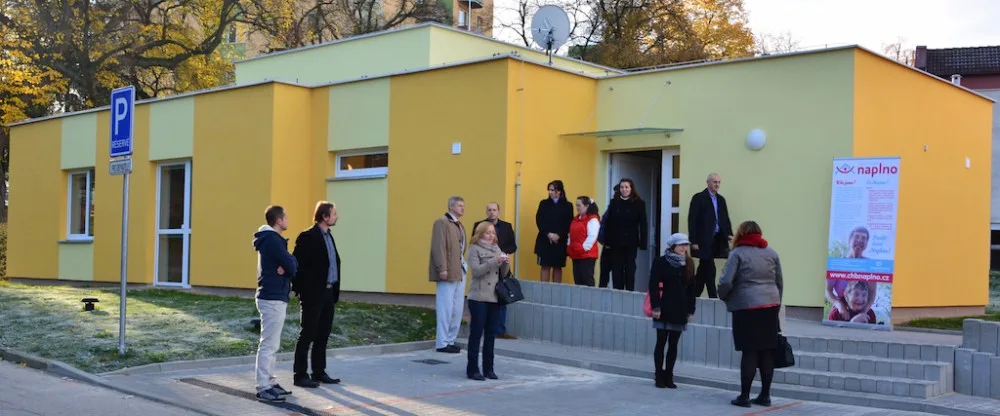 Jeden ze dvou domů s chráněným bydlením v Jindřichově Hradci