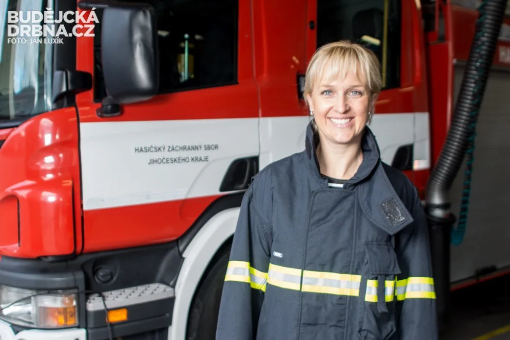 Tisková mluvčí hasičů Vendula Matějů