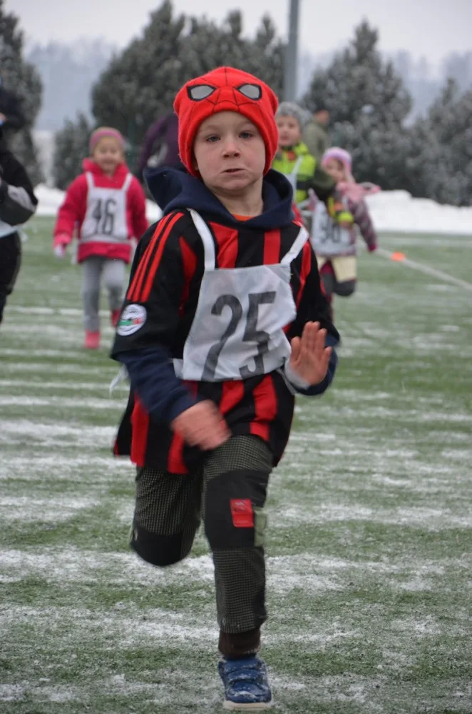 Silvestrovský běh v Borovanech v roce 2014