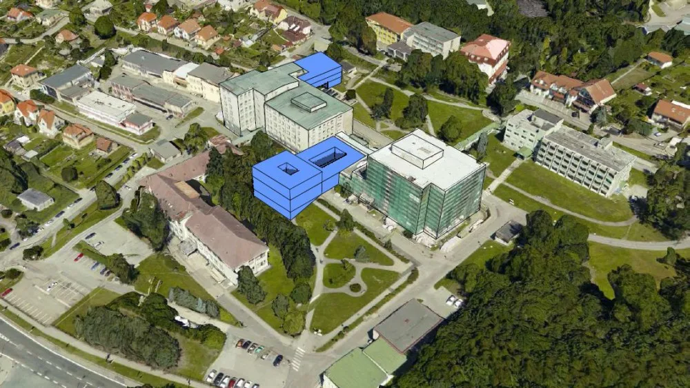 Nový pavilon Nemocnice Český Krumlov