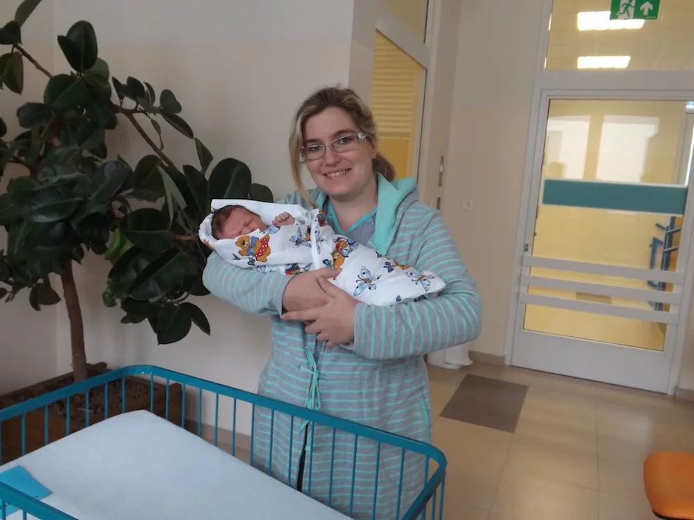 Marta Mulačová se synem Patrikem