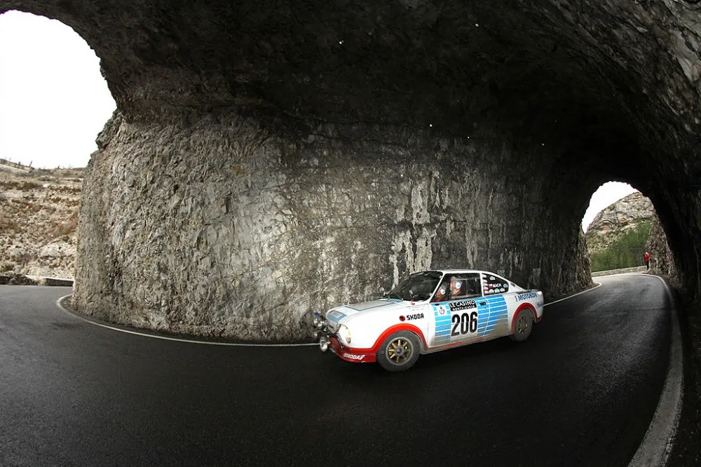 Škoda 130 RS na Rallye Monte-Carlo Historique 2016