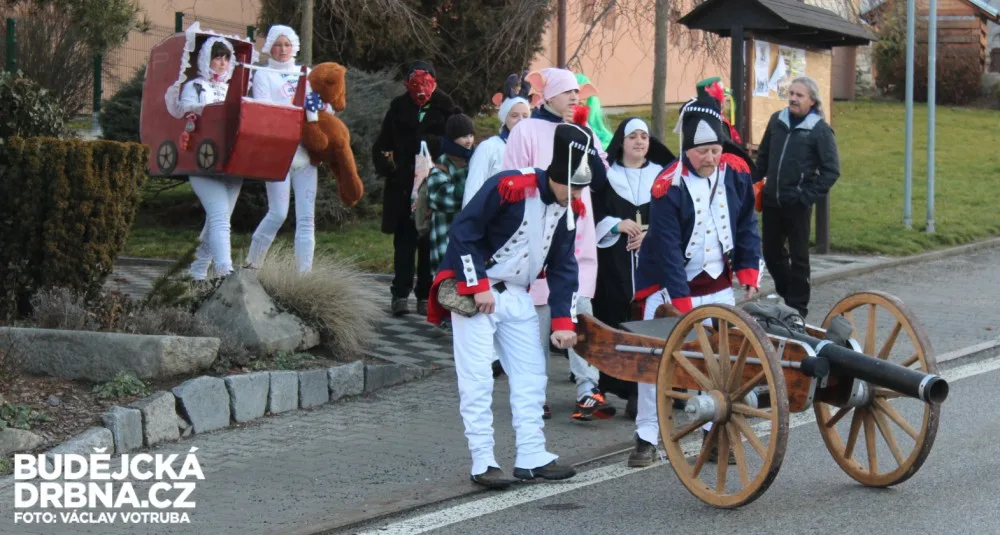 Masopust v Černé v Pošumaví