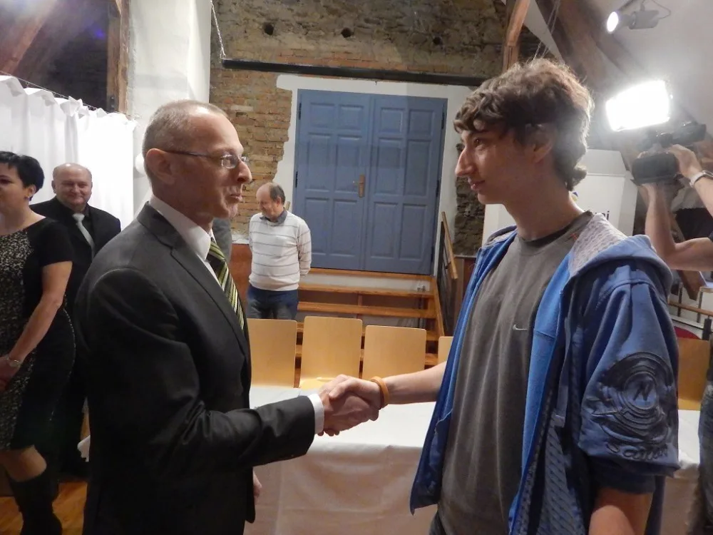Zasloužená gratulace