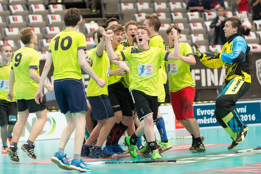 Hráči Střední průmyslové školy v Táboře