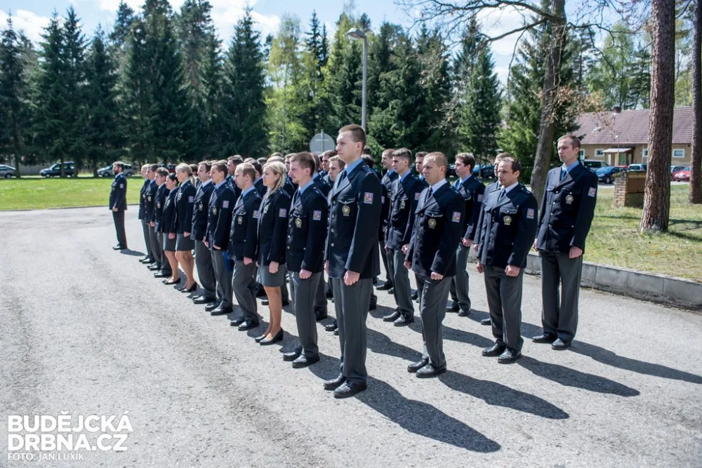 Uvedení nových příslušníků policie do služby