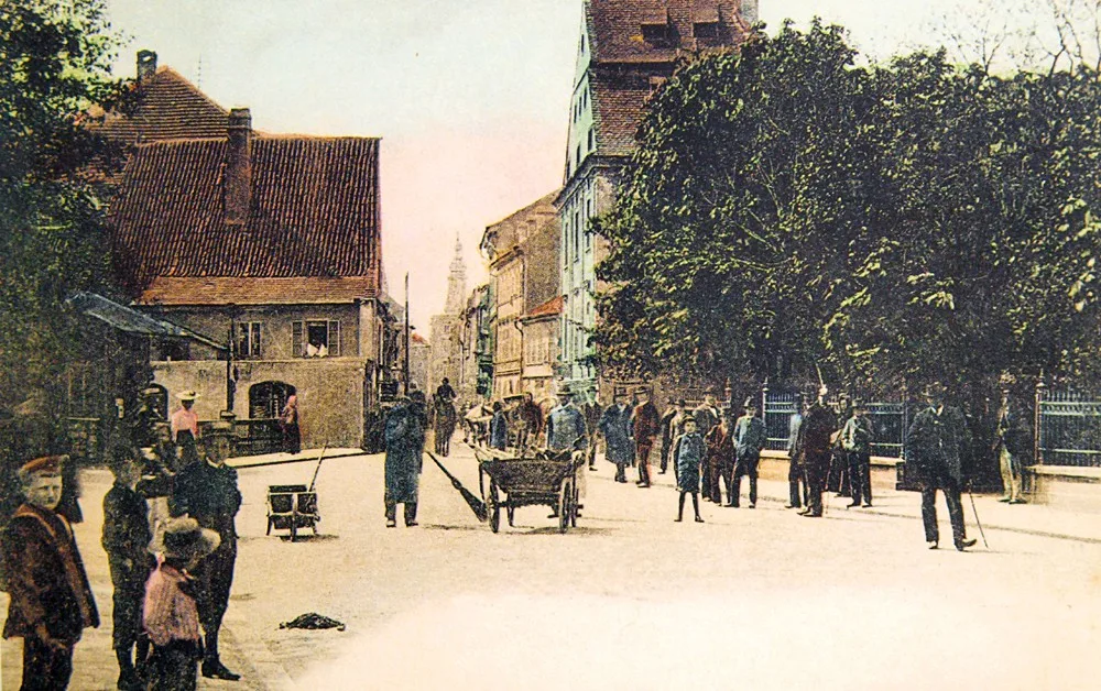 Pohled do Krajinské na počátku 20. století