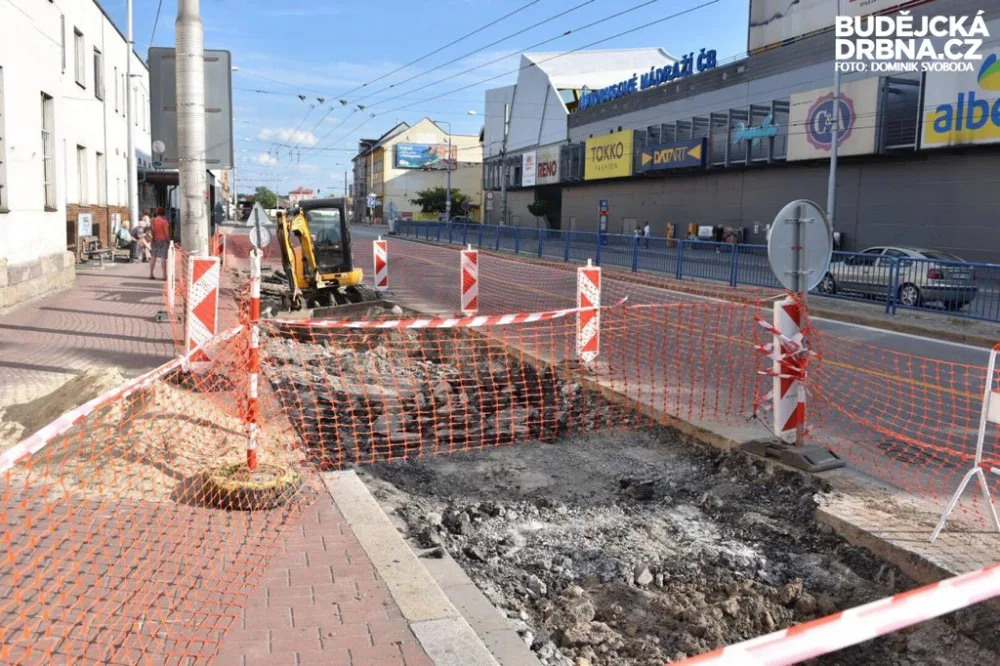 Přestavba křižovatky Nádražní a Žižkovy třídy