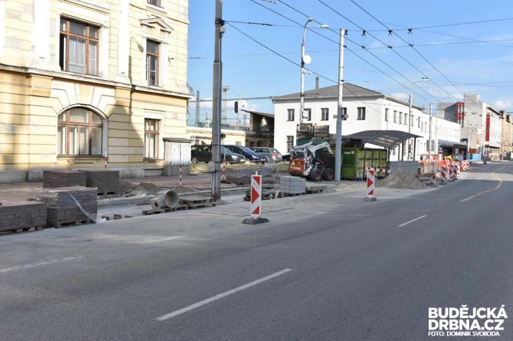 Přestavba křižovatky Nádražní a Žižkovy třídy