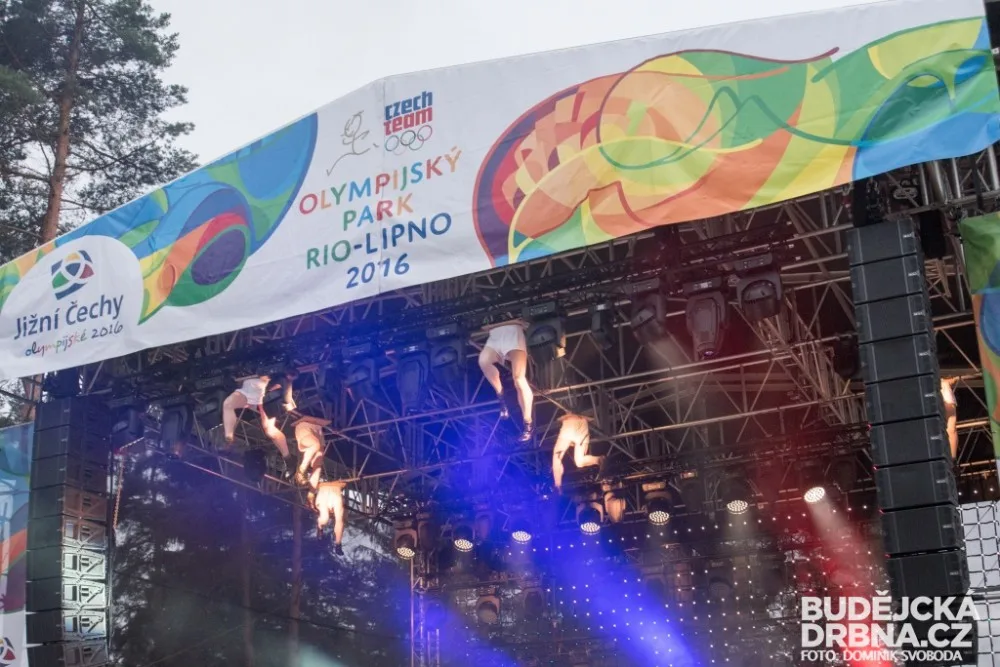 Slavnostní otevření Olympijského parku Rio-Lipno 2016
