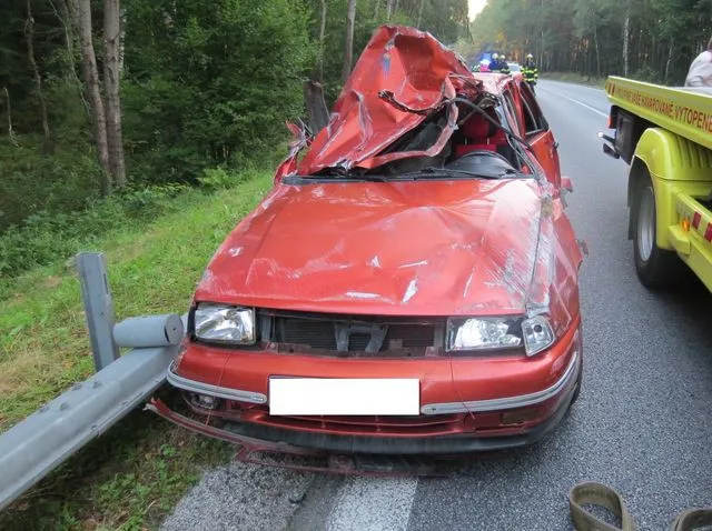 Jednadvacetiletý řidič ráno nepřežil nehodu u Bujanova