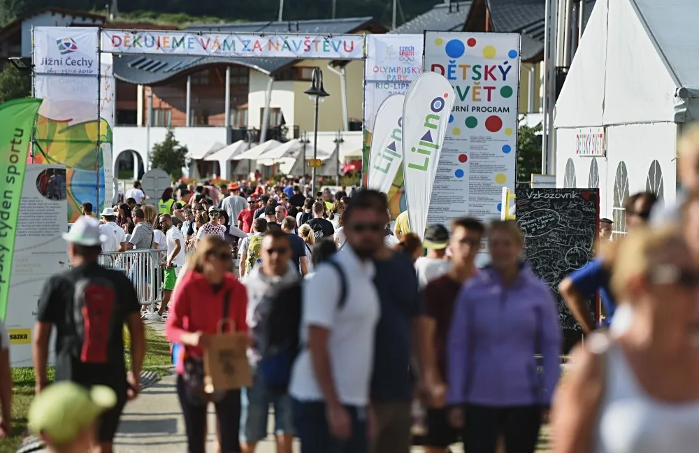 Olympijský park Rio-Lipno nadchl již více než 80 tisíc návštěvníků, převážně dětí