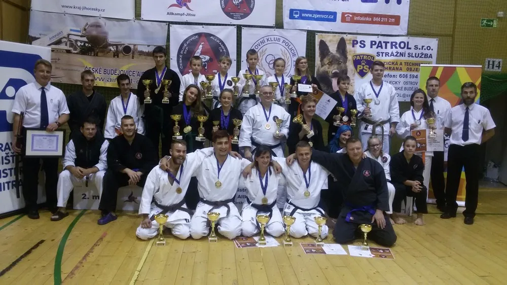 Úspěšní Jihočeši na evropském šampionátu v Allkampf-Jitsu