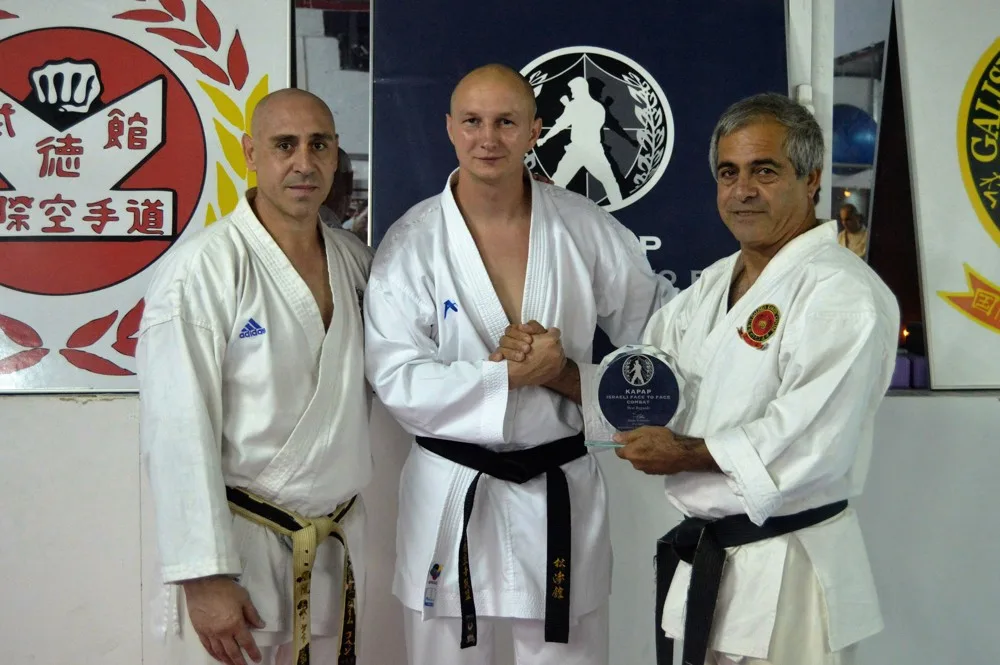 Miroslav Hýsek přednášel karate v Izraeli.