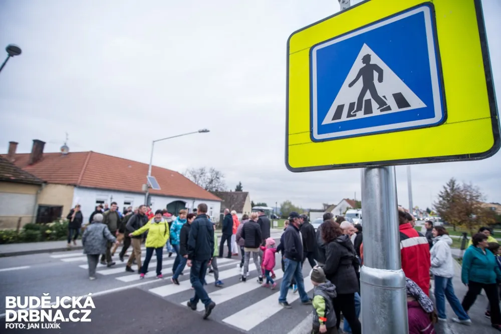 Protest v obci Dasný