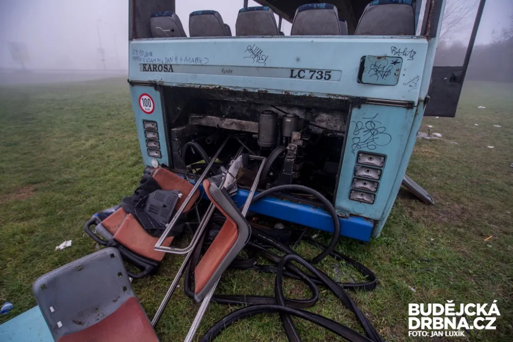 Odstavený autobus