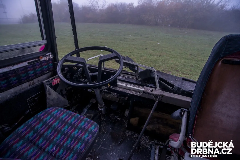 Odstavený autobus
