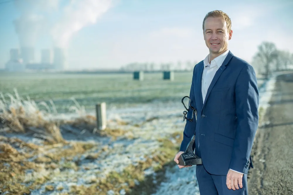 Marek Sviták s cenou pro nejlepšího tiskového mluvčího v energetice
