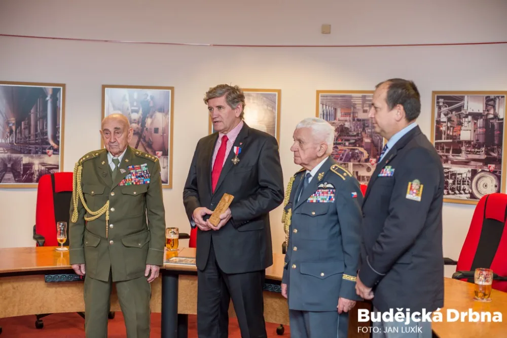 Zleva Emil Boček, Jiří Boček, Václav Kuchyňka