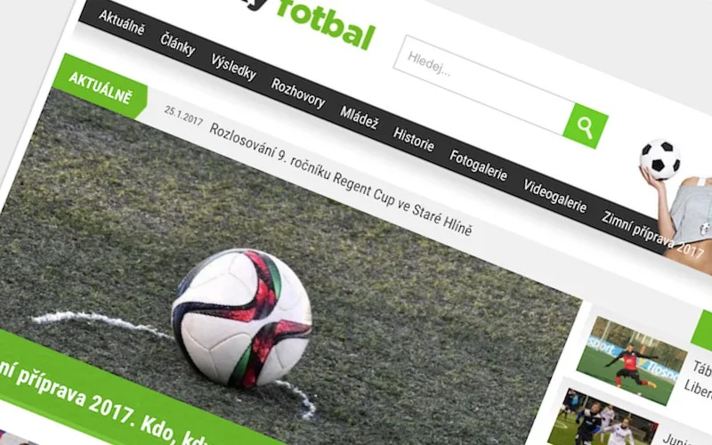 Nový design Jihočeského fotbalu