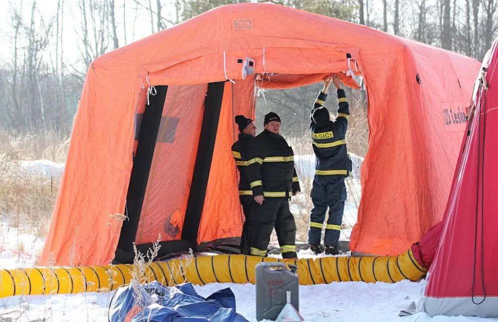 Utrácení kachen na farmě v Řitovízi