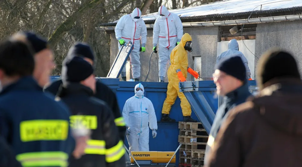 Ptačí chřipka v chovu kachen ve společnosti Blatenská ryba.