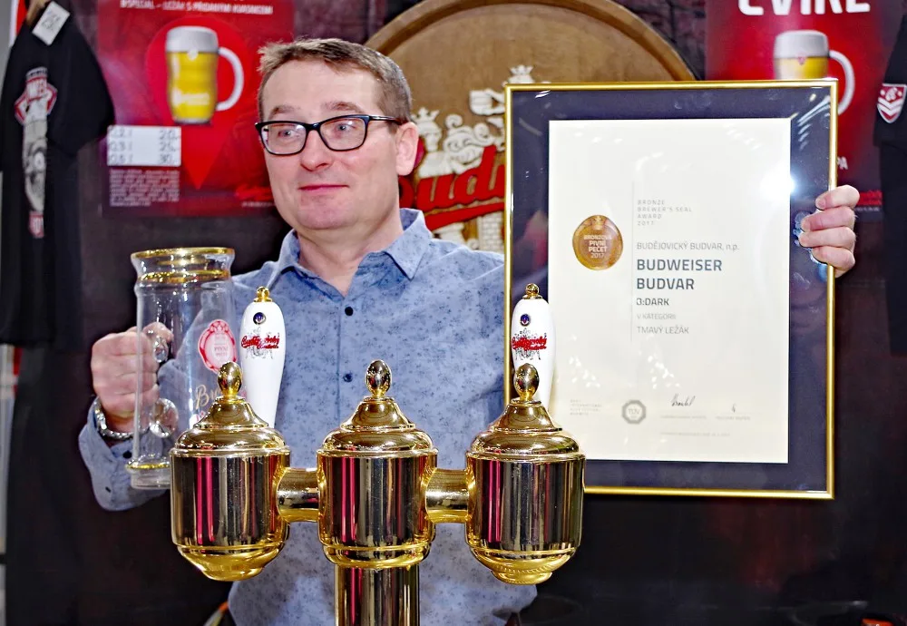 Budvarský someliér a autor receptury tmavého ležáku Aleš Dvořák
