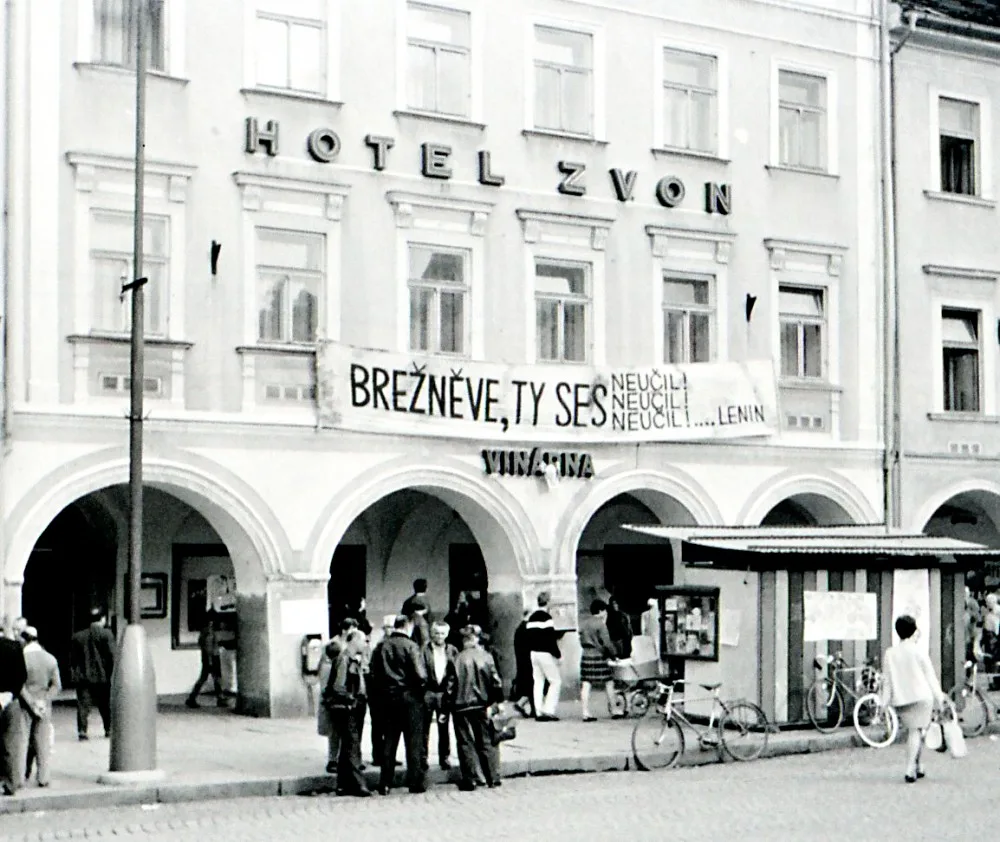 Hotel Zvon po 21. srpnu 1968.