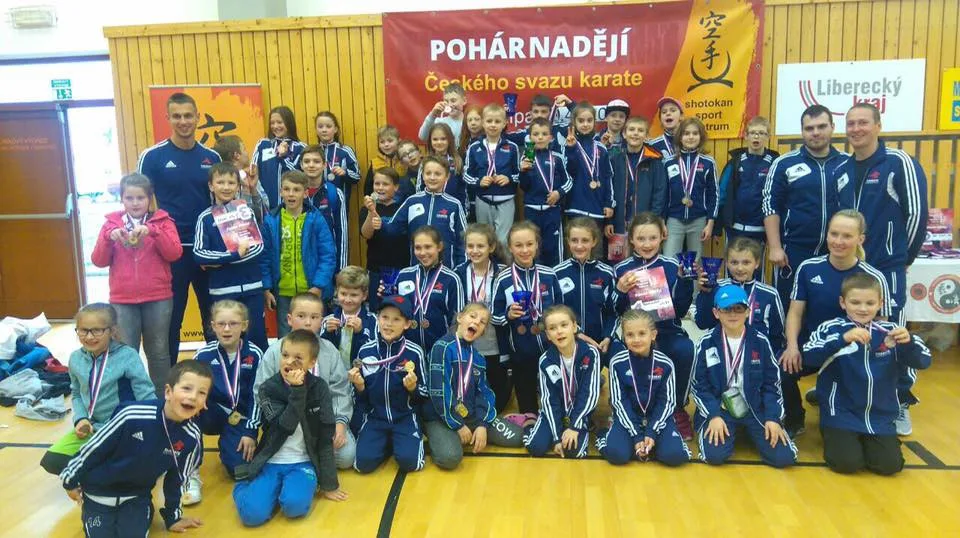 TJ Karate České Budějovice na Poháru nadějí