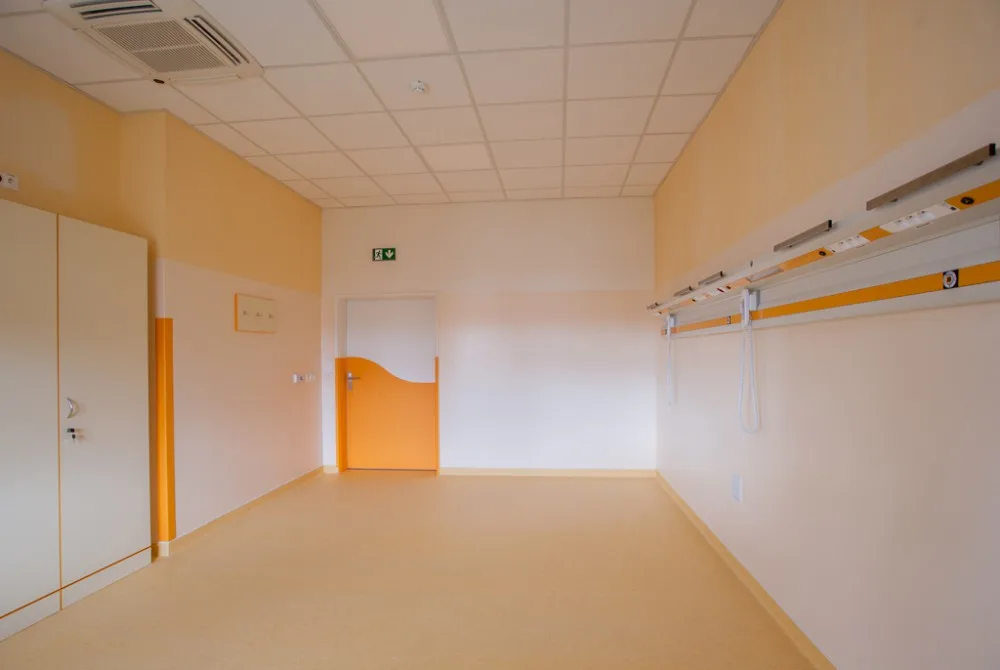 Interiér pavilonu Z.