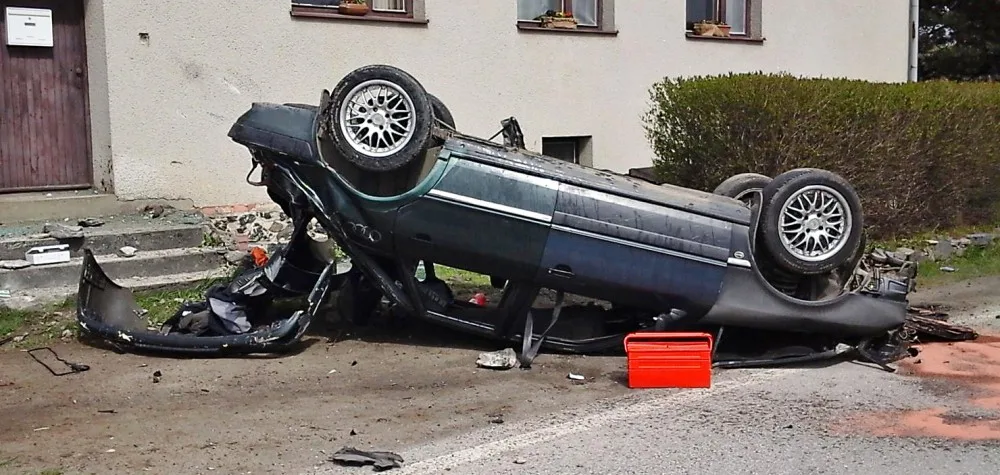 Dopravní nehoda v Ohrazení.