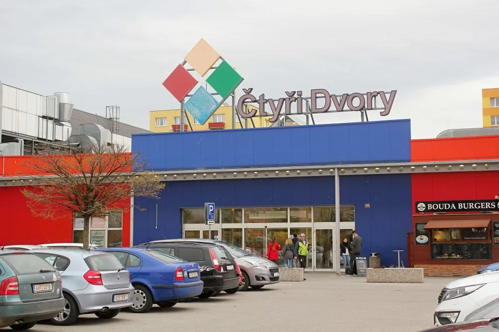 OC Čtyři Dvory České Budějovice.
