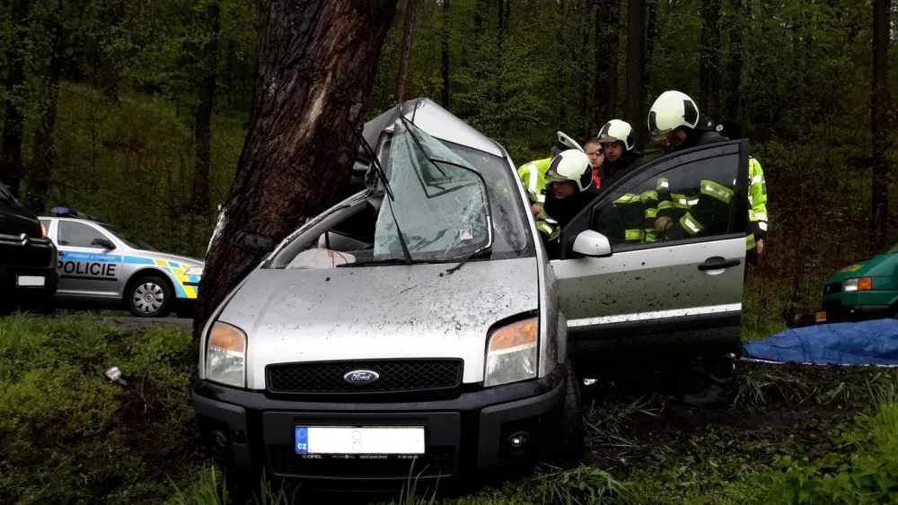 Zničený Ford Fusion