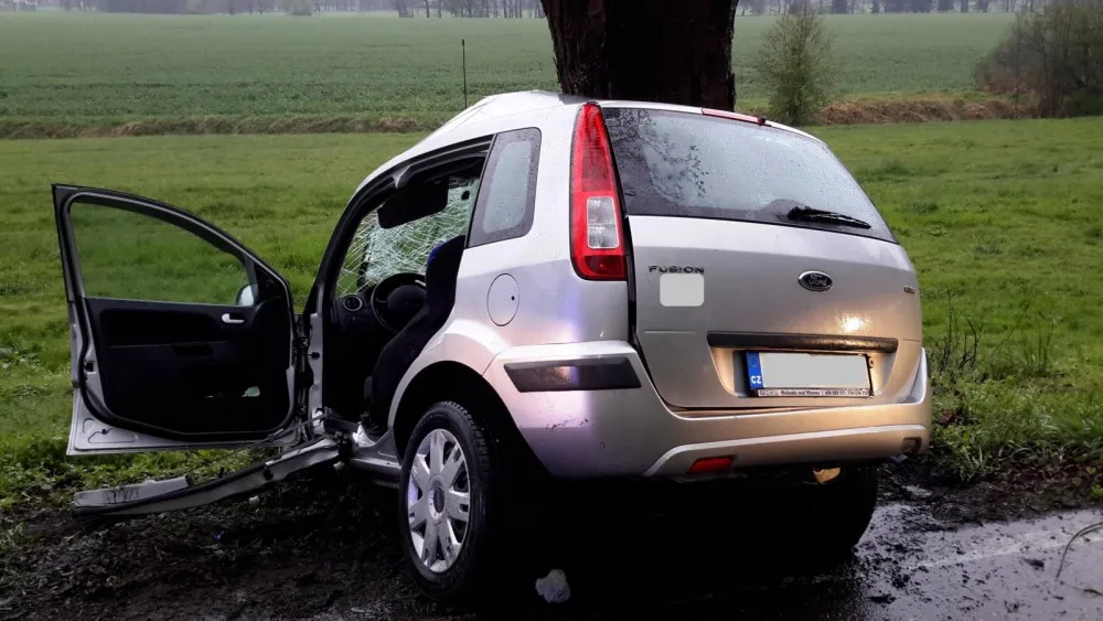 Zničený Ford Fusion