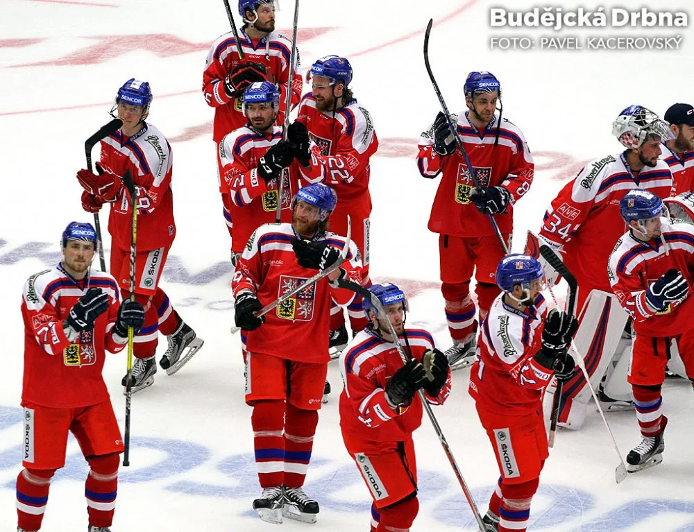 Česká hokejová reprezentace v Českých Budějovicích