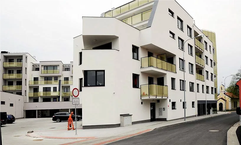 Mezi novými objekty, které vytápí českobudějovická teplárna, je rovněž Rezidence u kapličky.