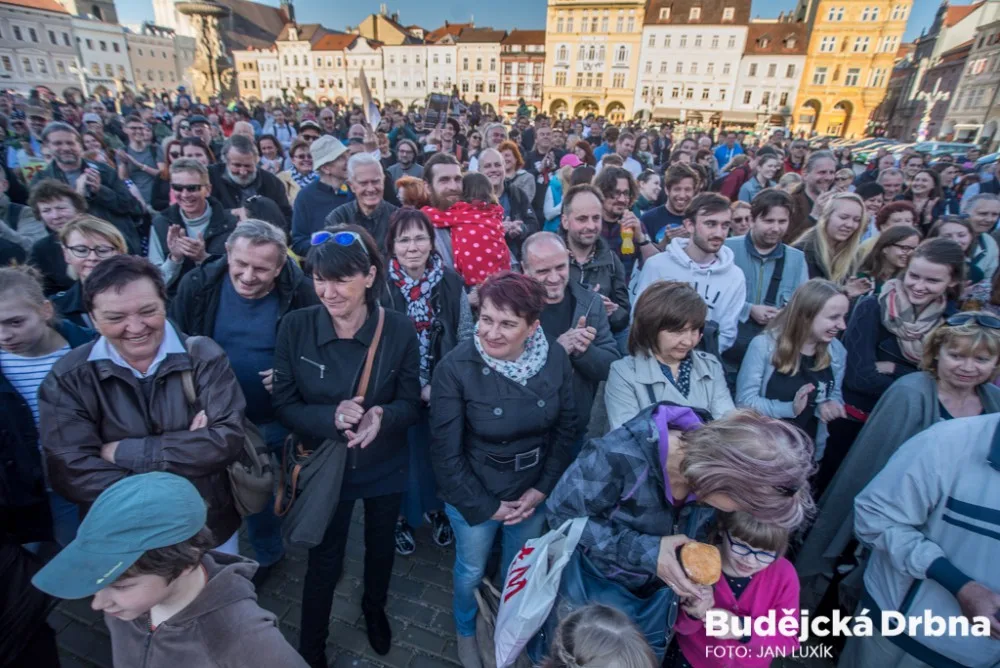 Českobudějovické náměstí.